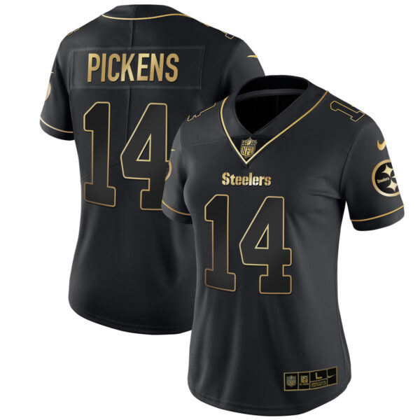 Women's Steelers White Gold & Black Gold - All Stitched - Image 2