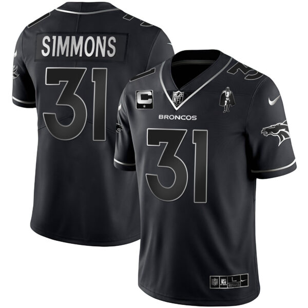 Women's Denver Broncos White Gold and Black Gold Jersey - All Stitched - Image 12