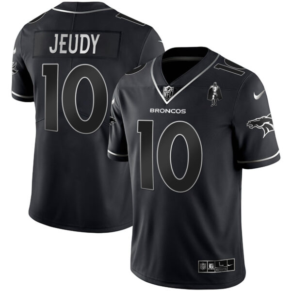 Women's Denver Broncos White Gold and Black Gold Jersey - All Stitched - Image 14