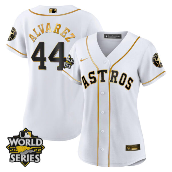Women's Houston Astros 2022 World Series Player Jersey - All Stitched - Image 10
