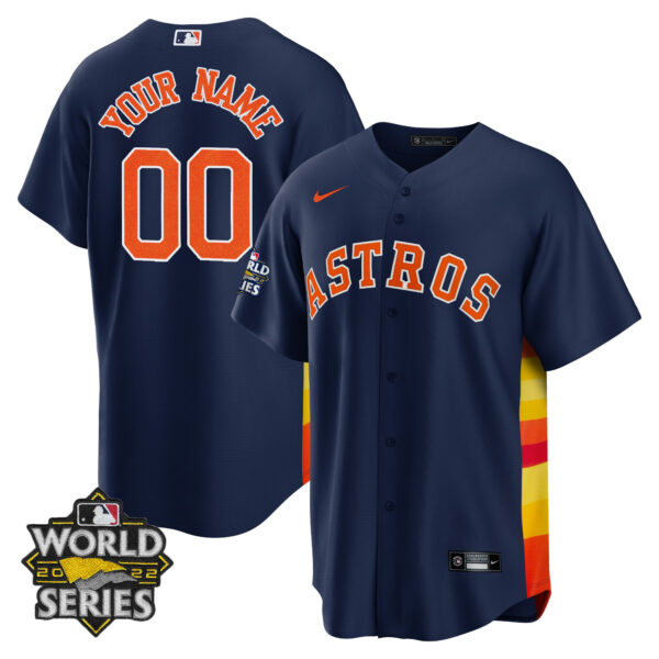 Houston Astros 2022 World Series Custom Name And Number Jersey - All Stitched - Image 18