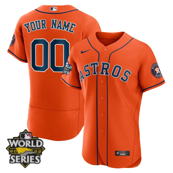 Houston Astros 2022 World Series Custom Name And Number Jersey - All Stitched - Image 15