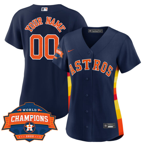 Houston Astros 2022 Champions Limited Custom Name And Number Jersey - All Stitched - Image 18