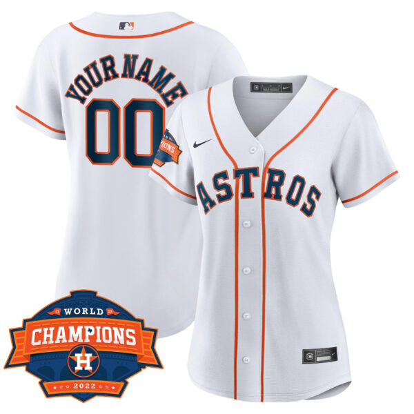 Houston Astros 2022 Champions Limited Custom Name And Number Jersey - All Stitched - Image 12