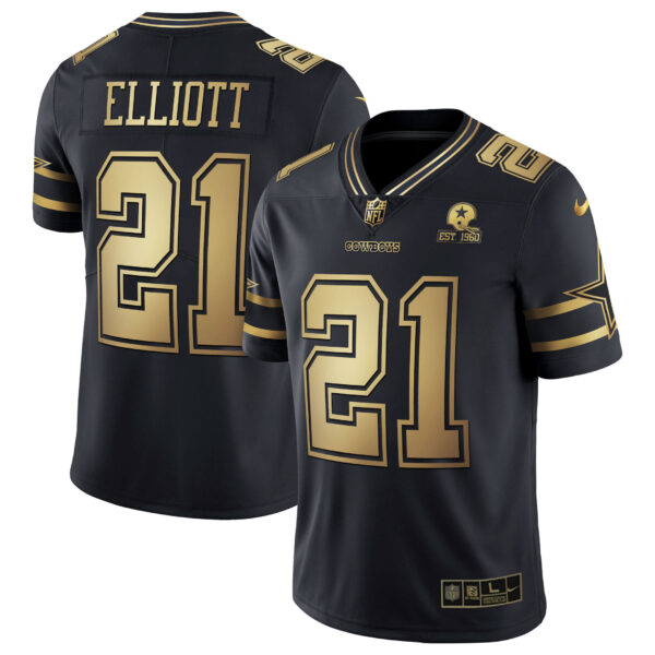 Men's Cowboys Black Gold Collection - All Stitched - Image 11