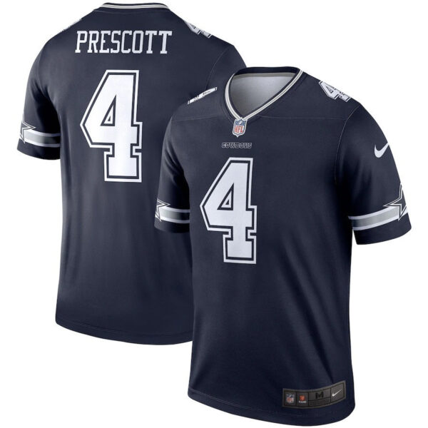 Dak Prescott Cowboys Game Jersey - All Stitched - Image 6