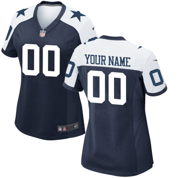Cowboys Custom Name and Number Game - Stitched - Image 6