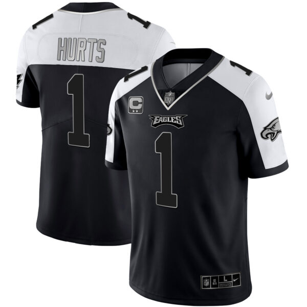 Men's Eagles Alternate Vapor Black Gold Limited - All Stitched - Image 25