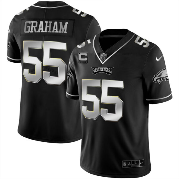 Men's Eagles Black Silver Limited - All Stitched - Image 4