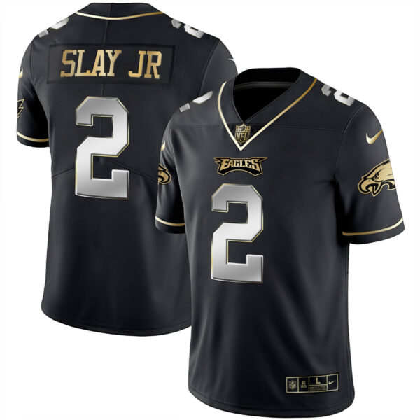 Men's Eagles Black Silver Limited - All Stitched - Image 16