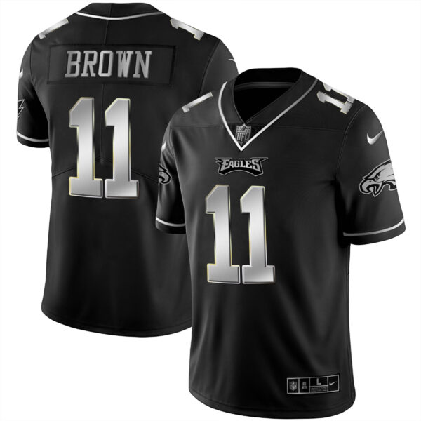 Men's Eagles Black Silver Limited - All Stitched - Image 6