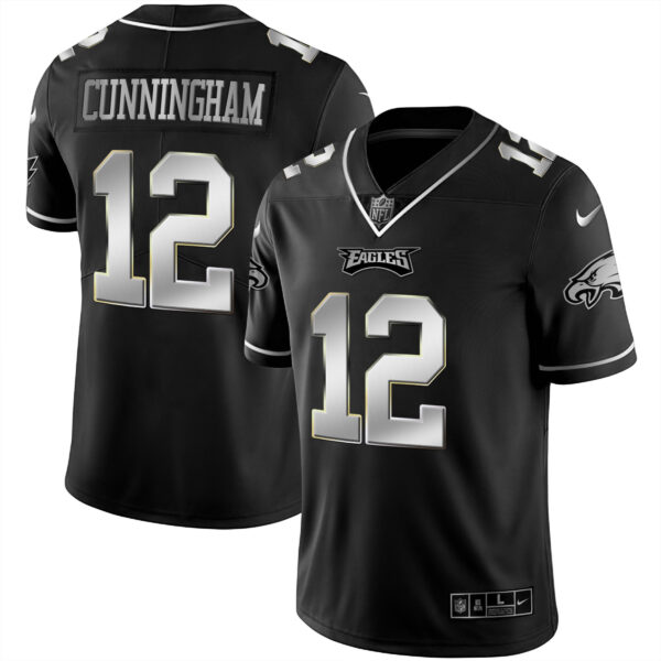 Men's Eagles Black Silver Limited - All Stitched - Image 3