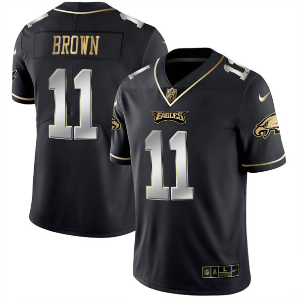 Men's Eagles Black Silver Limited - All Stitched - Image 14