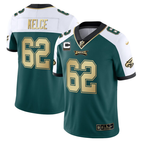 Youth's Eagles Gold & Split Vapor - All Stitched - Image 47