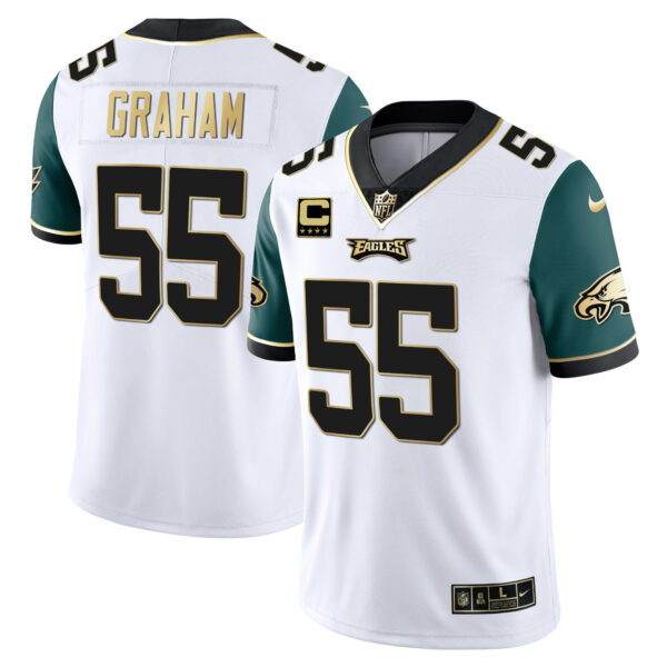 Youth's Eagles Gold & Split Vapor - All Stitched - Image 36