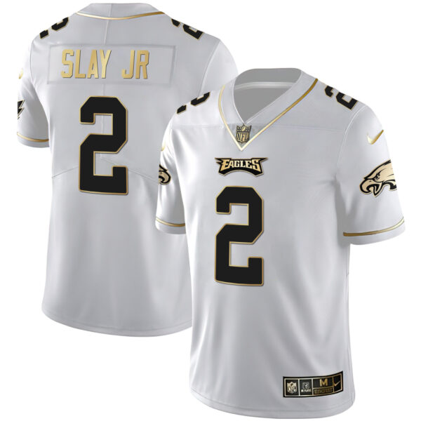 Youth's Eagles Gold & Split Vapor - All Stitched - Image 8