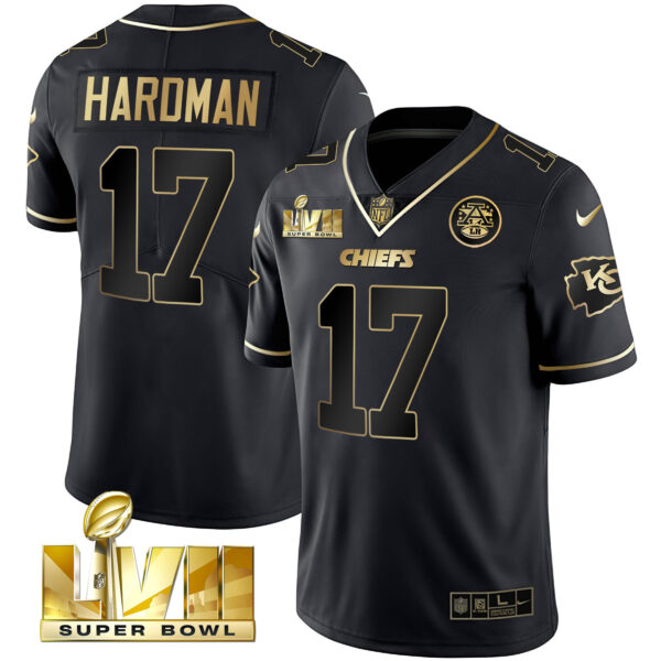 Youth's Chiefs Super Bowl Vapor Gold Jersey - All Stitched - Image 12