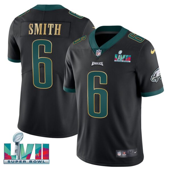 Youth's Eagles Super Bowl Patch Vapor Jersey - All Stitched - Image 47
