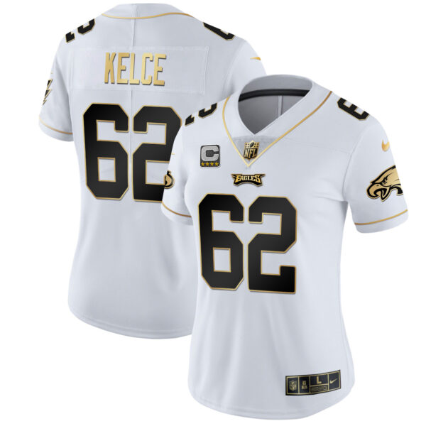 Women's Eagles Gold & Split Vapor - All Stitched - Image 7