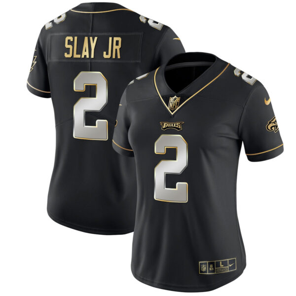 Women's Eagles Gold & Split Vapor - All Stitched - Image 40