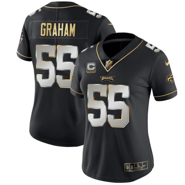 Women's Eagles Gold & Split Vapor - All Stitched - Image 36