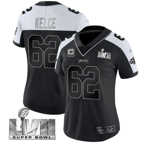 Women's Eagles Super Bowl LVII Alternate Jersey - All Stitched - Image 7