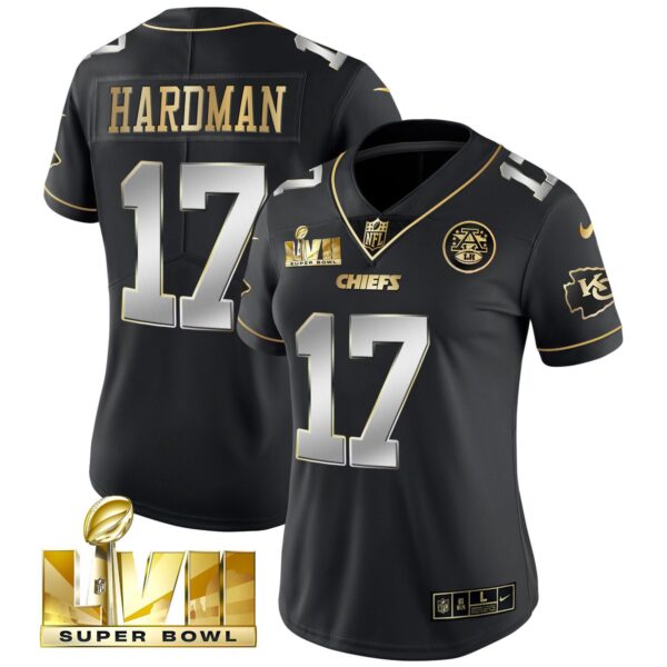 Women's Chiefs Super Bowl Vapor Gold Jersey - All Stitched - Image 4