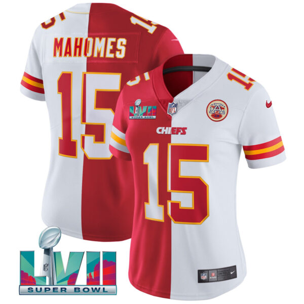 Women's Chiefs Super Bowl Vapor Gold Jersey - All Stitched - Image 33