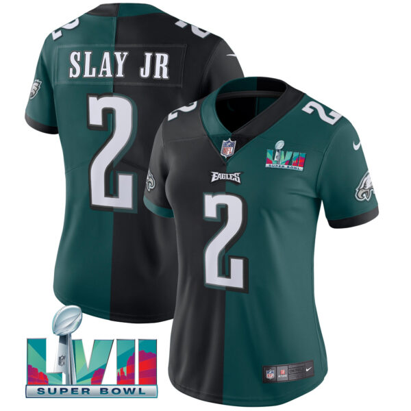 Women's Eagles Super Bowl LVII Split Jersey - All Stitched - Image 8