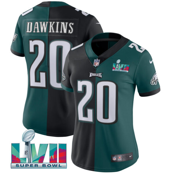 Women's Eagles Super Bowl LVII Split Jersey - All Stitched - Image 5