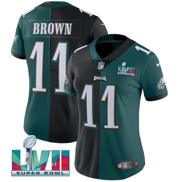 Women's Eagles Super Bowl LVII Split Jersey - All Stitched - Image 6