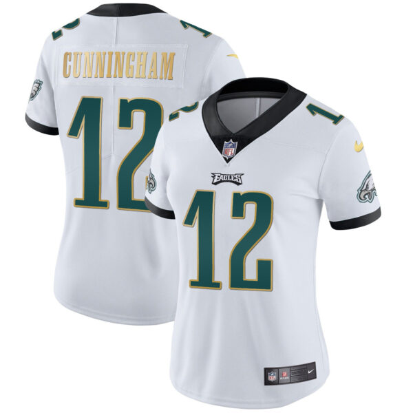 Women's Eagles Gold Trim Vapor Player Jersey - All Stitched - Image 21