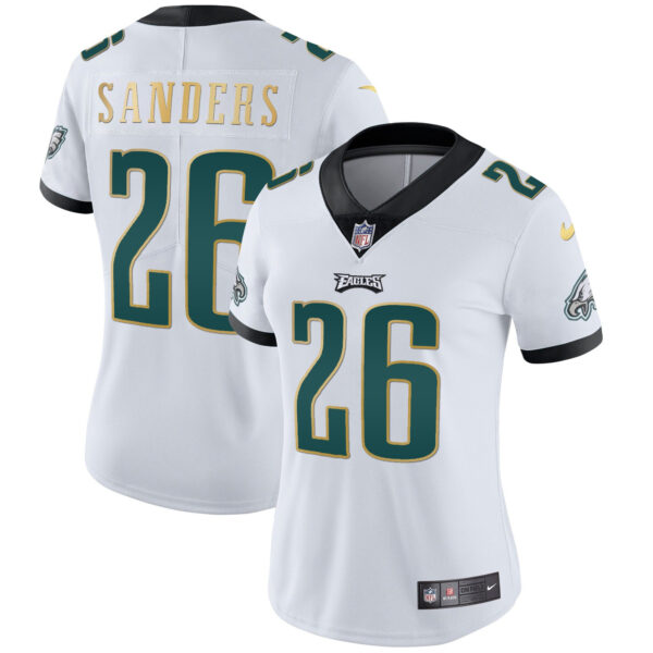 Women's Eagles Gold Trim Vapor Player Jersey - All Stitched - Image 27