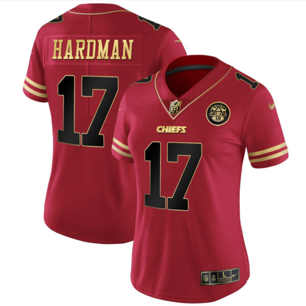 Women's Chiefs White Gold & Black Gold - All Stitched - Image 36
