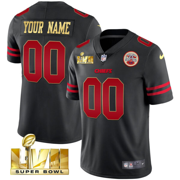 Chiefs Super Bowl Custom Name & Number Jersey - All Stitched - Image 9