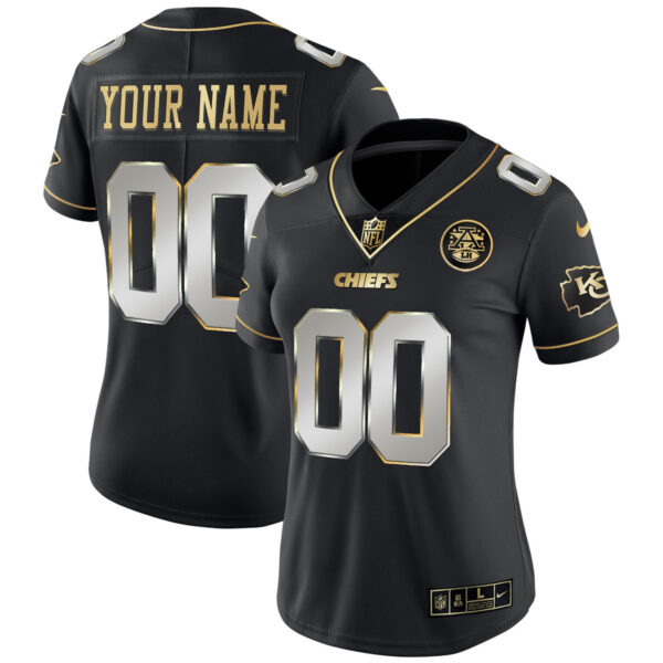 Chiefs Custom Name & Number Jersey - All Stitched - Image 18