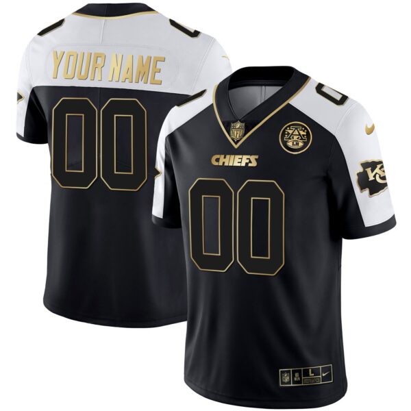 Chiefs Custom Name & Number Jersey - All Stitched - Image 3
