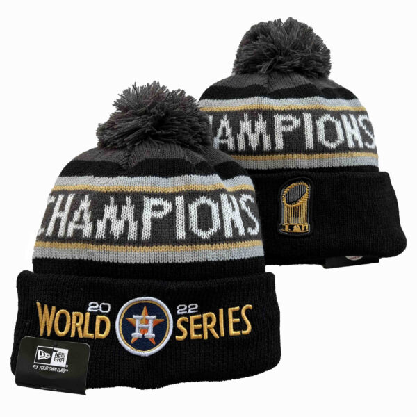Houston Astros Knit Hat (Beanie) Collection - All Stitched - Image 2