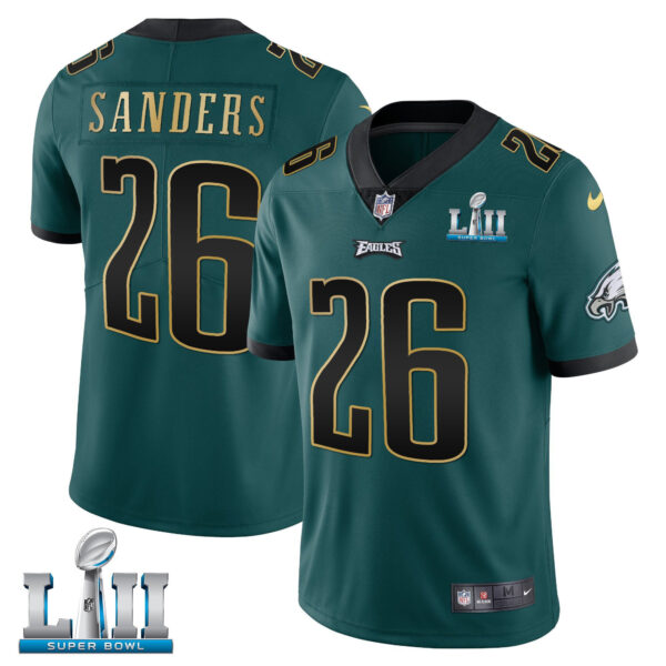 Eagles Super Bowl LII Patch Vapor Jersey - All Stitched - Image 9