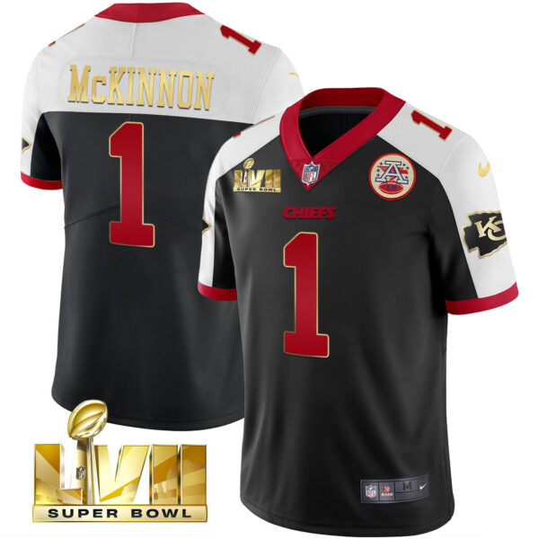 Men's Chiefs Super Bowl LVII Alternate Gold Vapor Jersey - All Stitched - Image 8