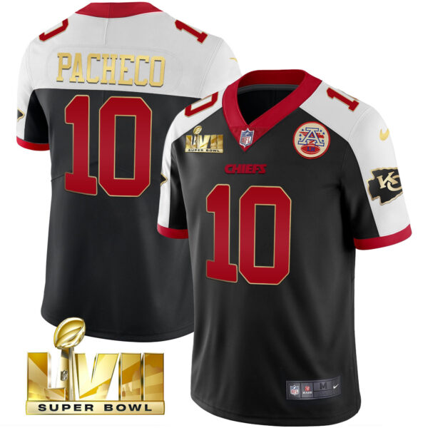 Men's Chiefs Super Bowl LVII Alternate Gold Vapor Jersey - All Stitched - Image 6