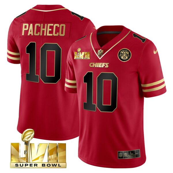 Men's Chiefs Super Bowl LVII Vapor Player Jersey - All Stitched - Image 41