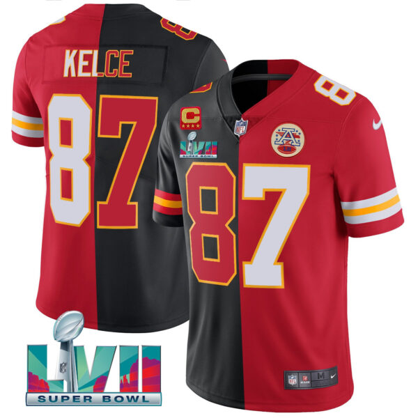 Men's Chiefs Super Bowl LVII Vapor Player Jersey - All Stitched - Image 20