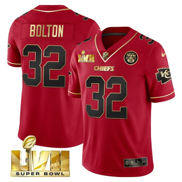 Men's Chiefs Super Bowl LVII Vapor Player Jersey - All Stitched - Image 45