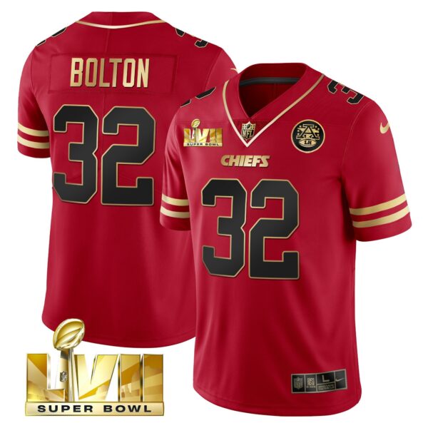 Men's Chiefs Super Bowl LVII Vapor Player Jersey - All Stitched - Image 39