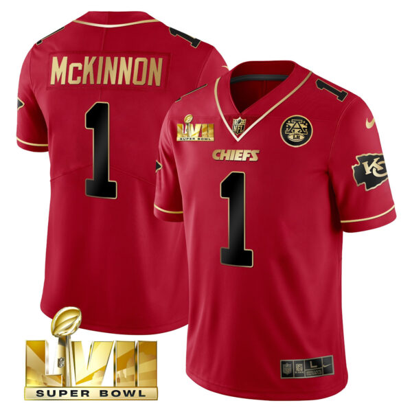 Men's Chiefs Super Bowl LVII Vapor Player Jersey - All Stitched - Image 48