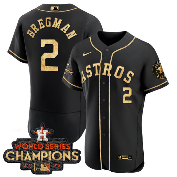Men's Astros 2022 World Series Champions Color Rush Jersey – All Stitched - Image 2