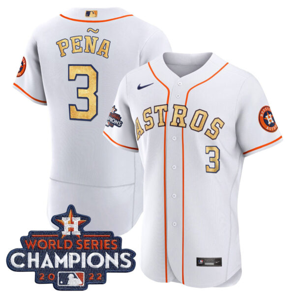 Men's Astros 2022 World Series Champions Color Rush Jersey – All Stitched - Image 15