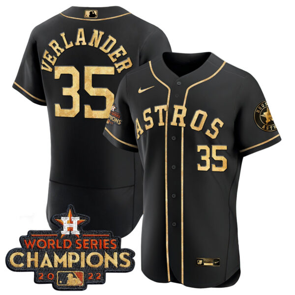 Men's Astros 2022 World Series Champions Color Rush Jersey – All Stitched - Image 5