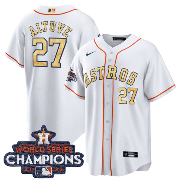Men's Astros 2022 World Series Champions Color Rush Jersey – All Stitched - Image 24